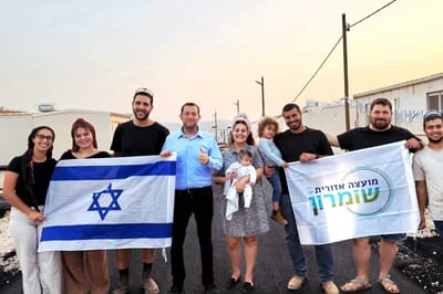 היסטוריה: המשפחות הראשונות עולות ליישוב "שלם" ליד אלון מורה
