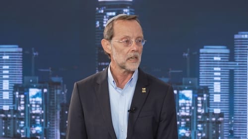 משה פייגלין בכיפות ברזל