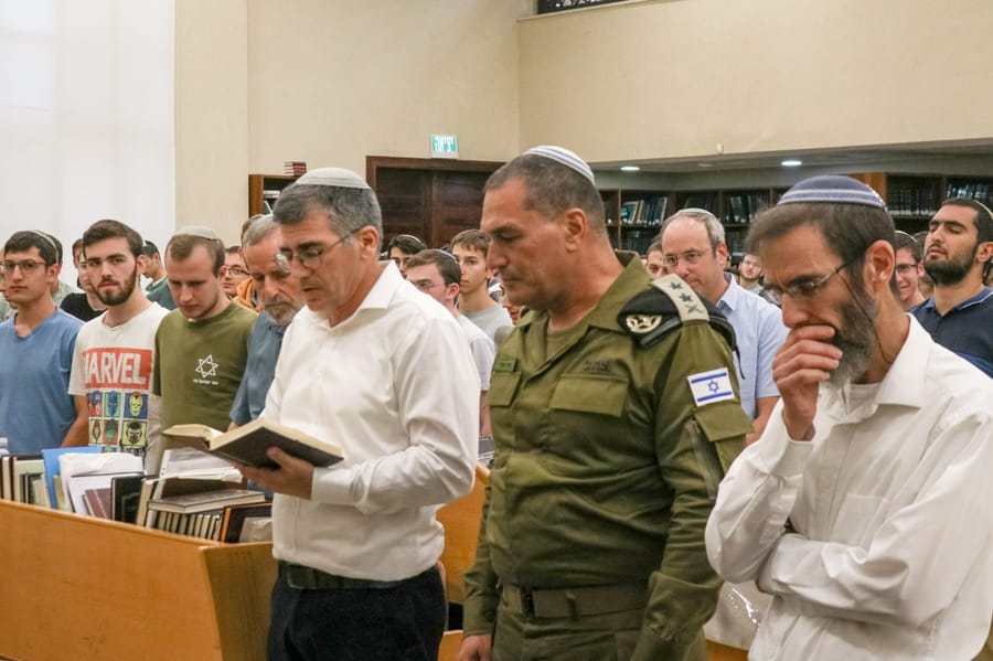 הרמטכ"ל בישיבת ההסדר