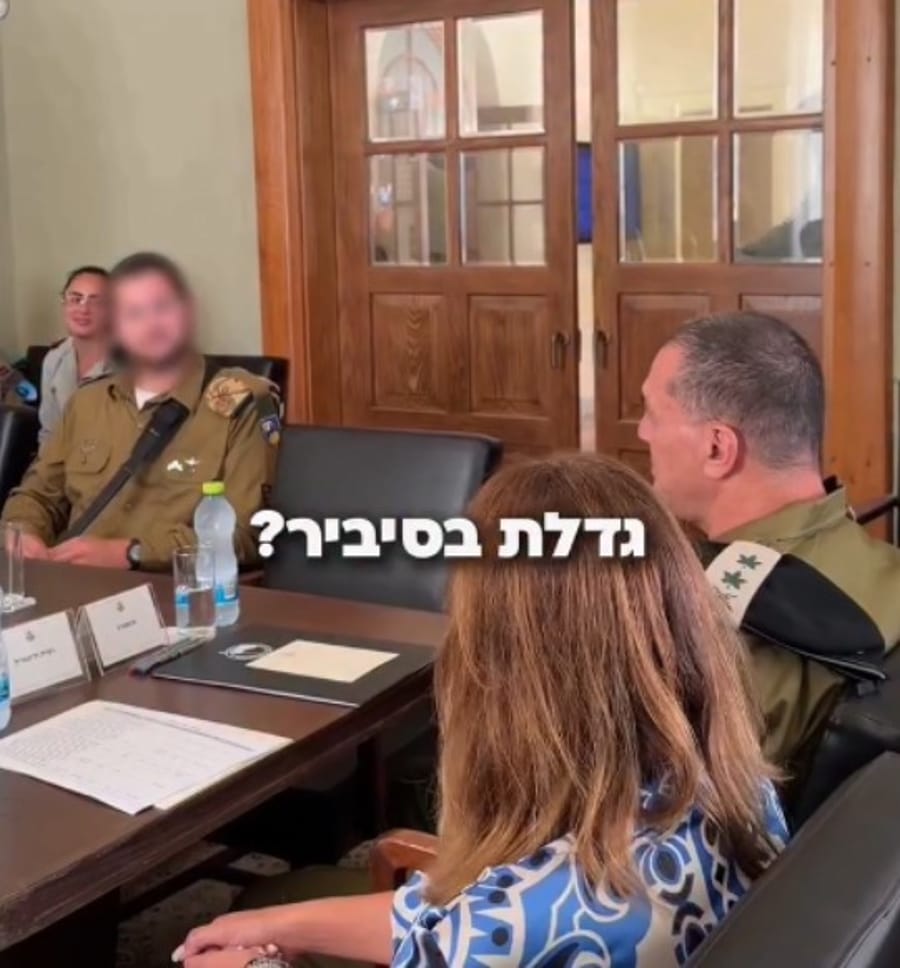הרמטכ"ל מפתיע את הלוחם