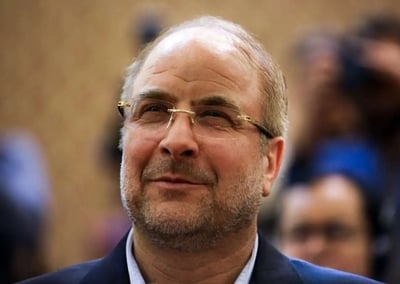 יו"ר הפרלמנט האיראני מוחמד באקר קאליבאף