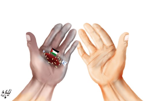 הקריקטורה היומית של אור רייכרט: מחאת השמאל