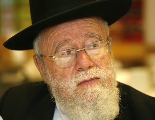 הרב דוב ליאור תומך ברב איגרא לתפקיד הרב הראשי