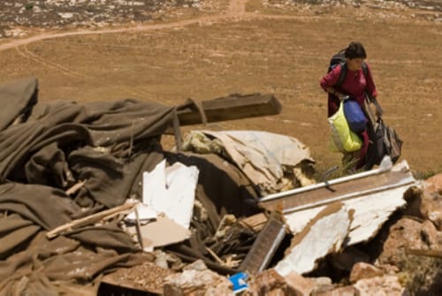 המנהל האזרחי חזר להרוס: הוחרמה מכולה ב'עדי עד'