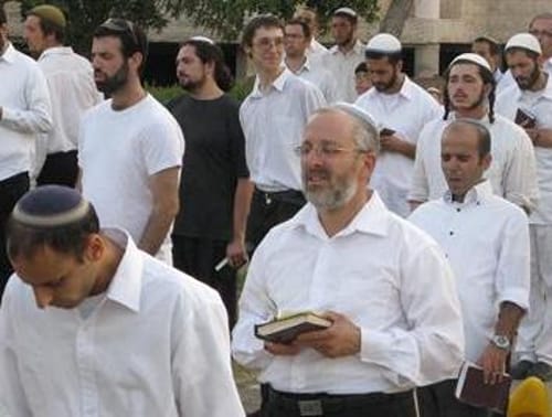 מכון מאיר בשבת חיזוק לגרעין התורני בקרית גת