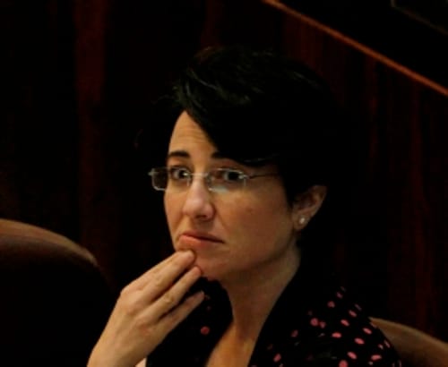 חנין זועבי ביקרה בחברון וכמעט פרצה בבכי