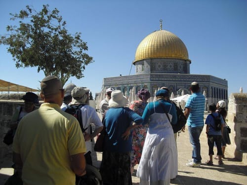 הר הבית: יהודי צעק "ה' הוא האלוקים" ונעצר