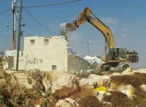 למרות הסיכומים: המנהל האזרחי הרס את המקווה במגרון
