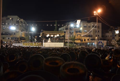 גלריית תמונות: חתונת נכדו של האדמו"ר מבעלזא