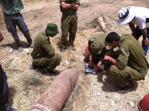 אחרי 60 שנה: פצצה היסטורית התגלתה בנגב