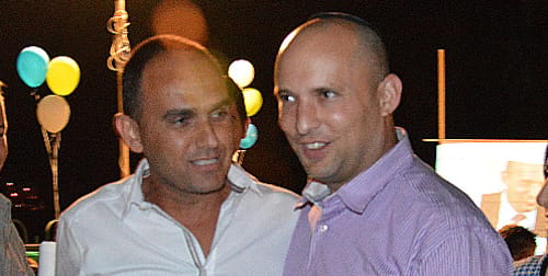 נתיבות: נפתלי בנט תומך באייל מסיקה