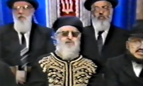 מסמך היסטורי: הרב עובדיה מפר נדרים ערב הבחירות
