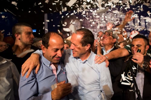 שמחה גדולה הלילה: החגיגות במטה ברקת