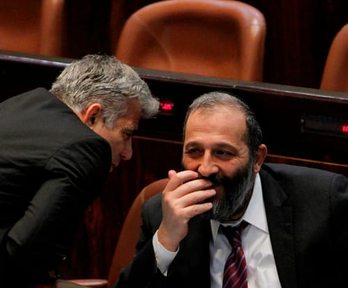 דרעי ולפיד ברוגז: "לא רוצה לדבר איתי"