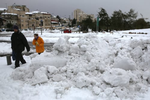 תושבי יו"ש קפואים בבתים: לא יהיה חשמל עד הבוקר