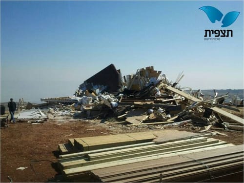 "הריסת הבית של מנכ"ל הוועד –'תג מחיר' של שר הביטחון"