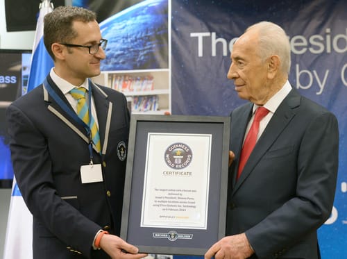 פרס שבר שיא גינס: שיעור האזרחות הגדול בעולם
