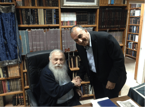 הרב דרוקמן לאלי כהן: "יש לסייע לך בכל דרך לקבל את ראשות העיר"