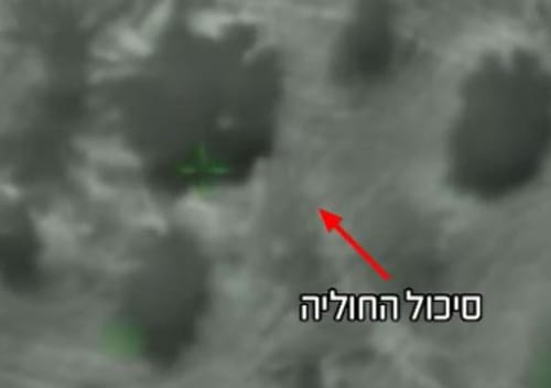 צה"ל תוקף ברצועה; צפו בחיסול שלושה מחבלים שירו רקטה לדרום