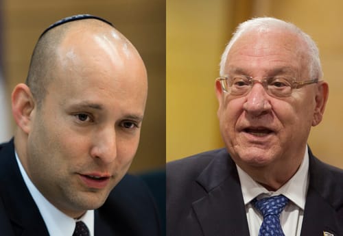 בנט החליט: תומך ברובי ריבלין
