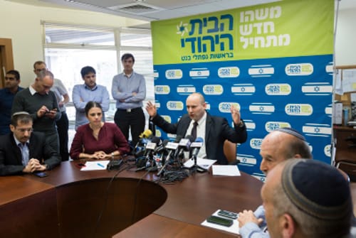 סקר ערוץ הכנסת: הבית היהודי עם 19 מנדטים