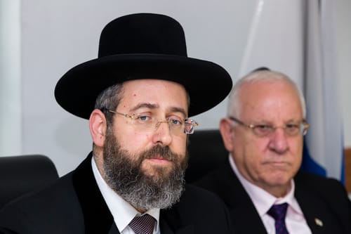 הרב לאו: החיילים בעזה שלוחי מצוה של העם כולו