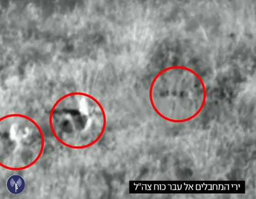 צפו ברגעי הדרמה: המחבלים חודרים לישראל