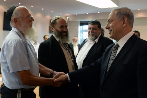צפו: רבני צהר לנתניהו "באנו לכאן כדי להתפלל להצלחתך"