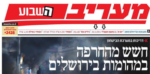 פאדיחה למעריב: שתי שגיאות מביכות בתאריך