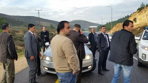 צפו: שיירת רוה"מ הרשות נעצרה בשל נהיגה פרועה