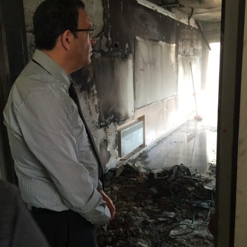 פעילי להב"ה הודו בהצתת ביה"ס הדו לשוני בירושלים