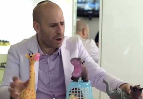 חנוך דאום לאלי ישי: משל גן החיות של ש"ס