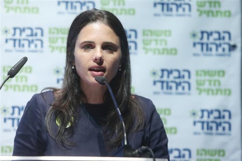 שקד נגד אובמה: הוא לא צריך לקבוע מי יהיו השרים שלנו