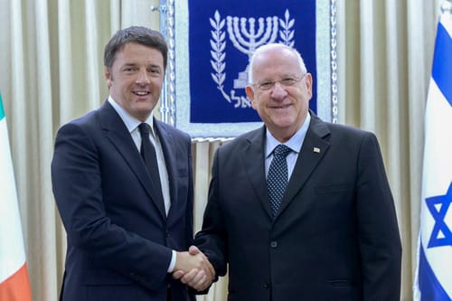 רוה"מ רנצי: "לא נתפשר על עתידה של ישראל"
