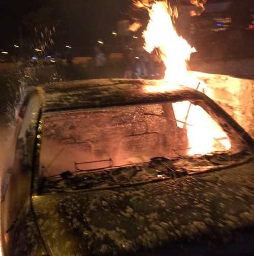 ערבים ניסו לשרוף אישה יהודיה בירושלים