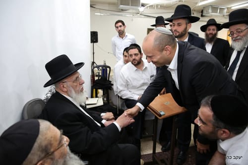 הרב שלום כהן הסביר לבנט את הקללות: "זה הכל מתוך אהבה"