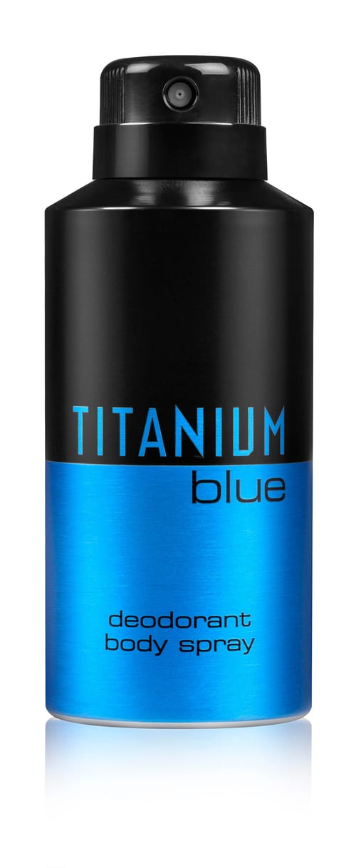 חדש מבית טיטניום: ספריי גוף TITANIUM BLUE