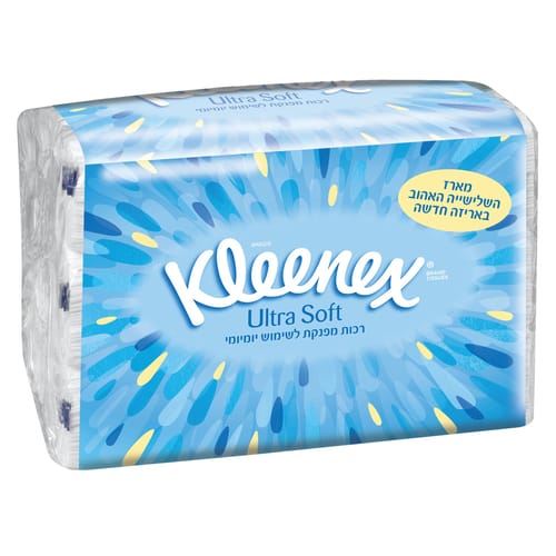 קלינקס Ultra Soft – איתך בכל רגע לשימוש יומיומי