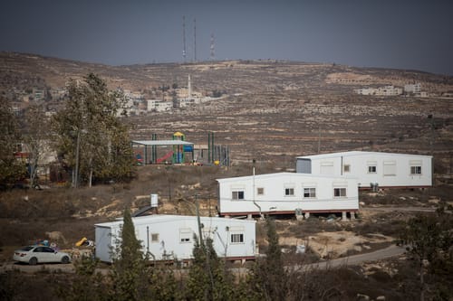 הפלסטינים מנסים לתקוע את הסכם עמונה