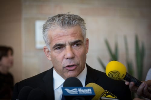 לפיד: הדו"ח מוכיח שאני ובנט צדקנו כל הזמן