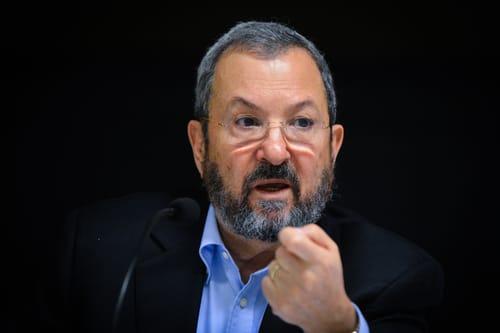 אהוד ברק: "האופוזיציה היום בנויה מחמישה אנשים"