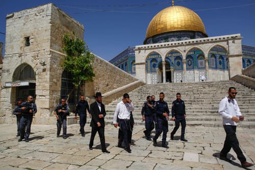 בעקבות התפרעות ערבית הר הבית נסגר למוסלמים