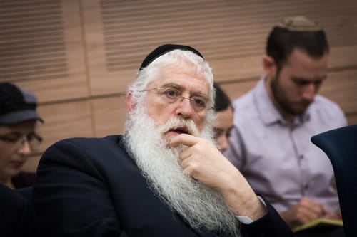 פרוש לא ימונה לסגן שר: "יתייעץ עם רבותיו"