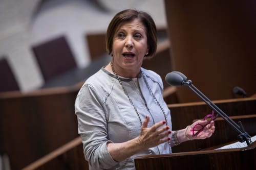זהבה גלאון: "קידום חוק הנאשם – תועבה"