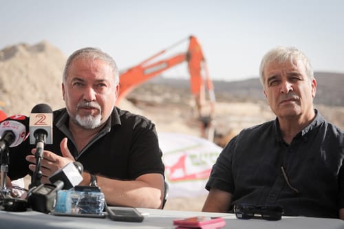 ליברמן: "הטרור הפלסטיני היה לפני ההתנחלויות"