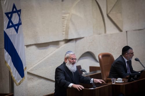 אושר מחדש מינויו של הרב בן דהן לסגן שר הביטחון