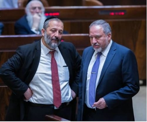 ש"ס וישראל ביתנו יתמכו בהסדרת ההתיישבות ביו"ש