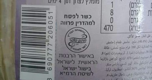 הרבנות: כשר לאשכנזים בלבד – לא יוגדר כמהדרין