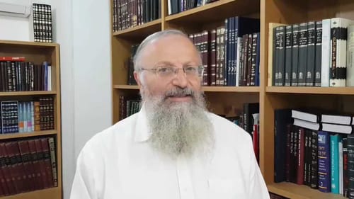 צפו: הרב אליהו מסביר למה דרש לפטר את הרמטכ"ל