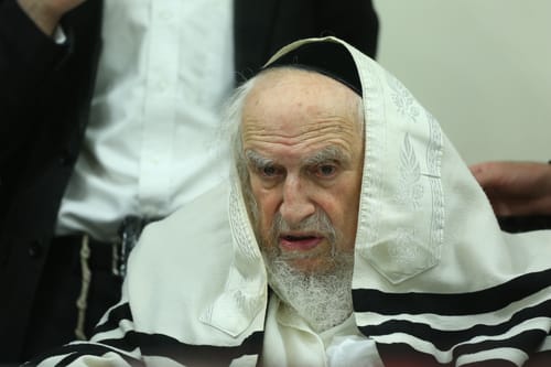 מנהיג 'הפלג הירושלמי' הרב שמואל אויערבך נפטר